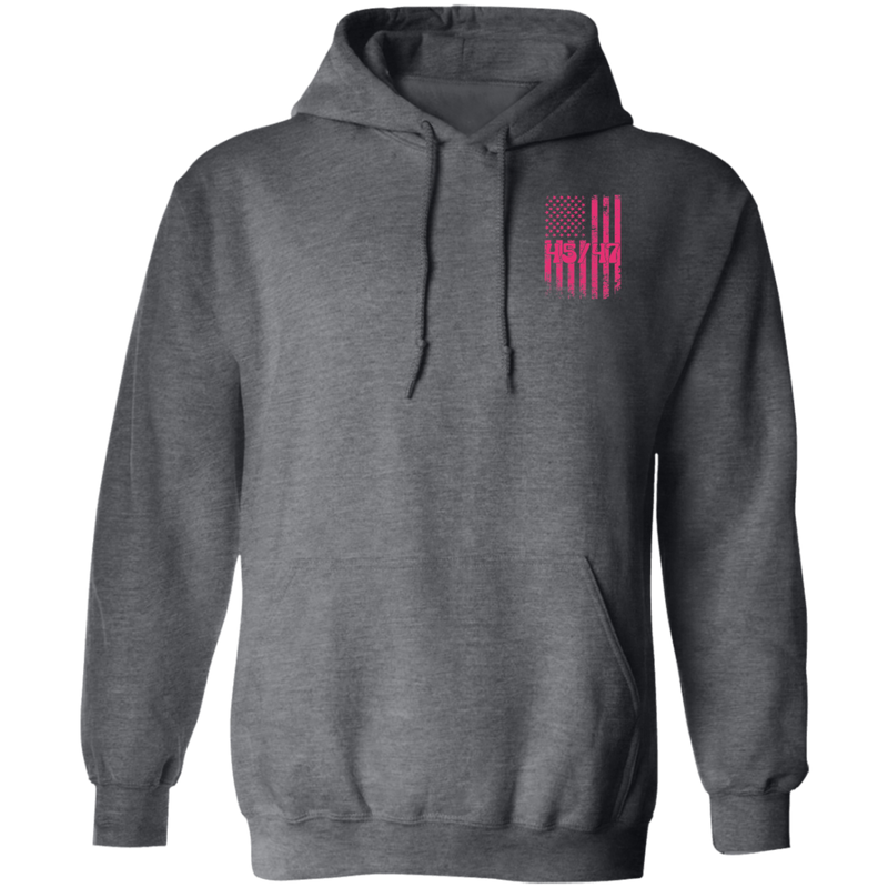 Trump 2024 MAGA Pink Flag Hoodie