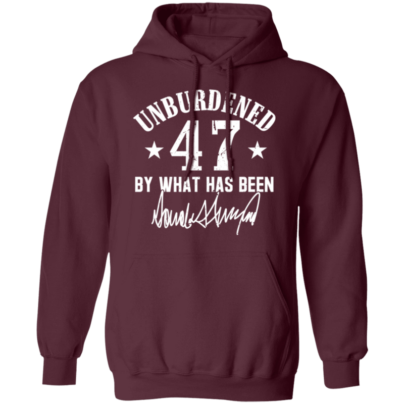 Trump Signature Unburdened 47 Hoodie