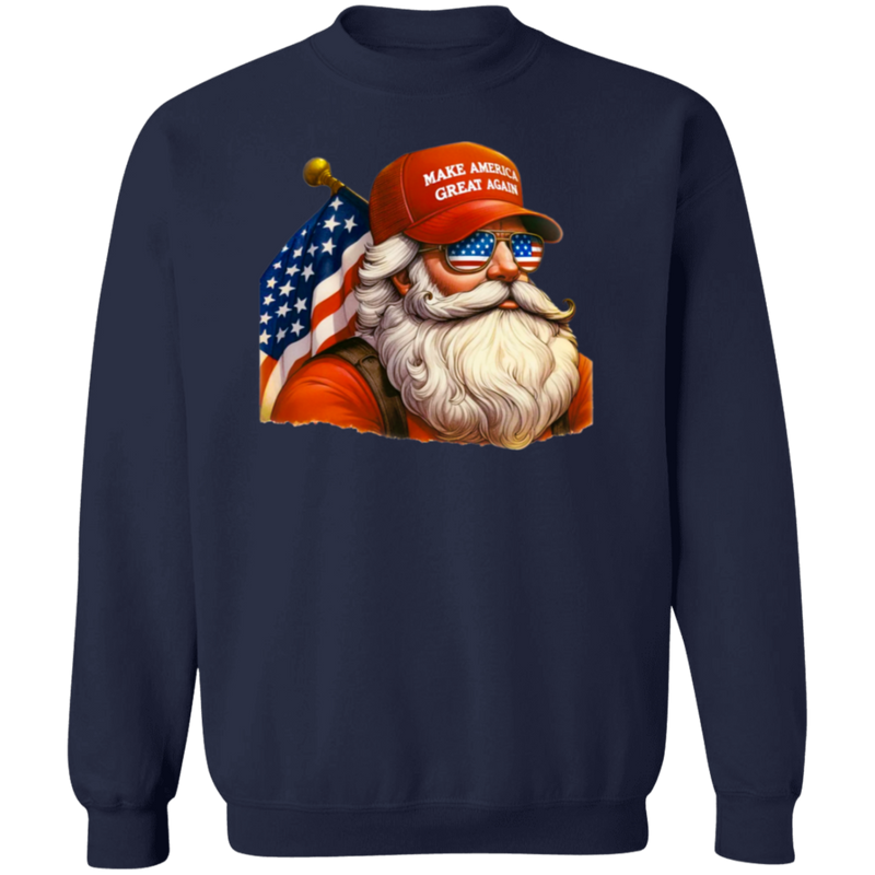 Trump Santa Make America Great Sweatshirt