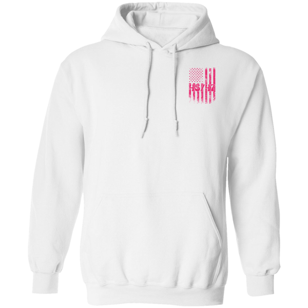 Trump 2024 MAGA Pink Flag Hoodie