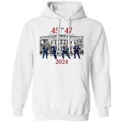 Trump Dance White House 45 47 2024 Hoodie