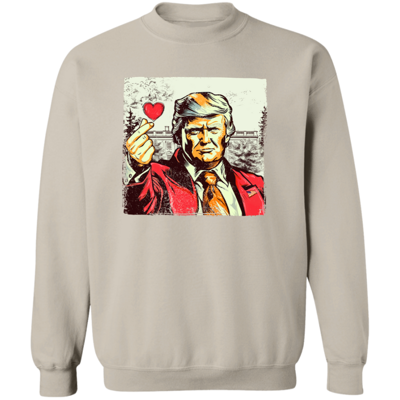 Valentine Trump Sweatshirt