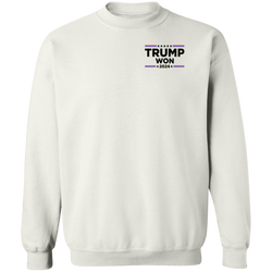 Trump Won Trump Waste Management Sweatshirt