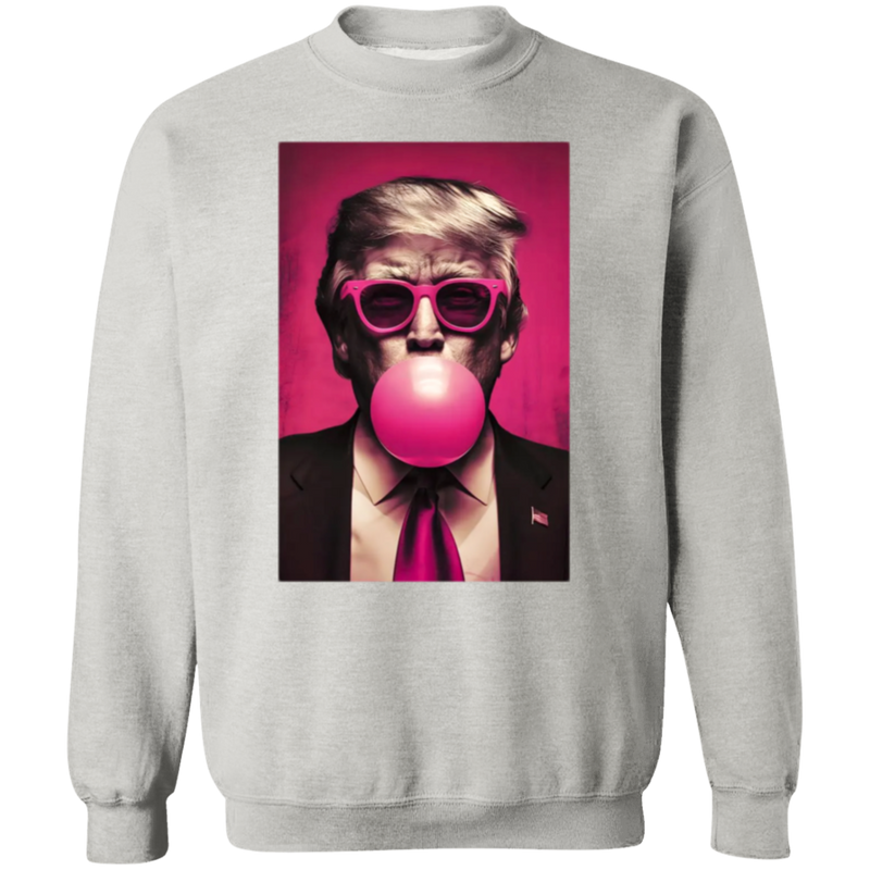 Bubble Gum Trump Sweatshirt