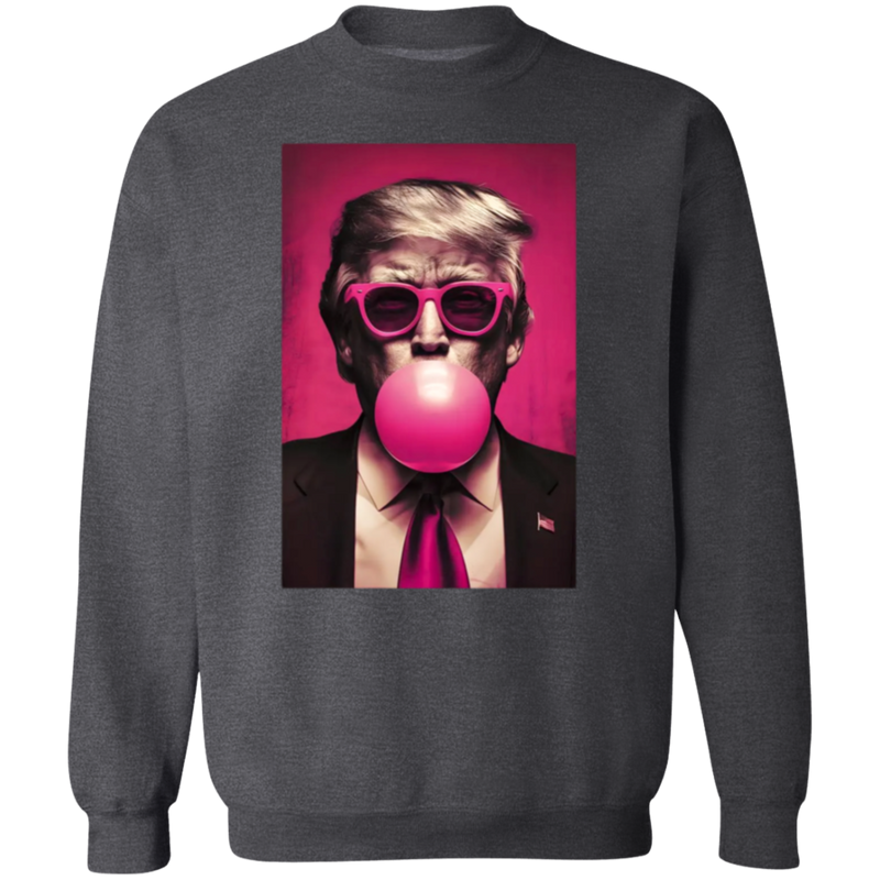 Bubble Gum Trump Sweatshirt