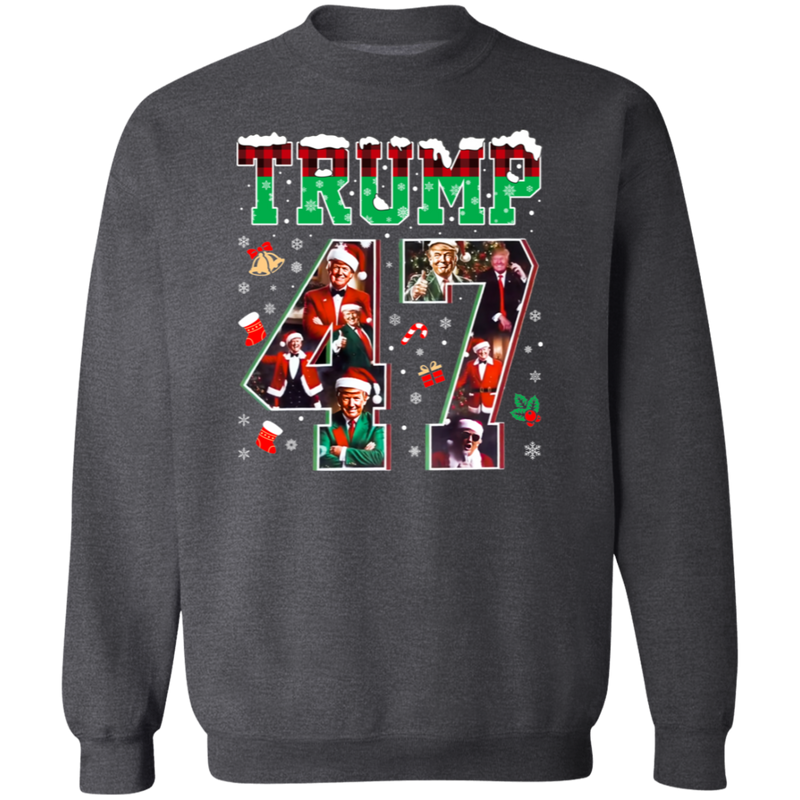 Trump 47 Christmas Sweatshirt