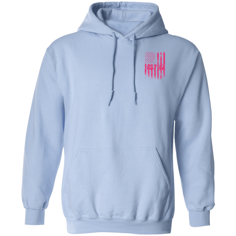 Trump 2024 MAGA Pink Flag Hoodie