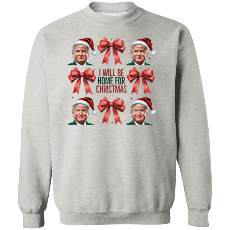 I'll Be Home For Christmas Sweatshirt - 5