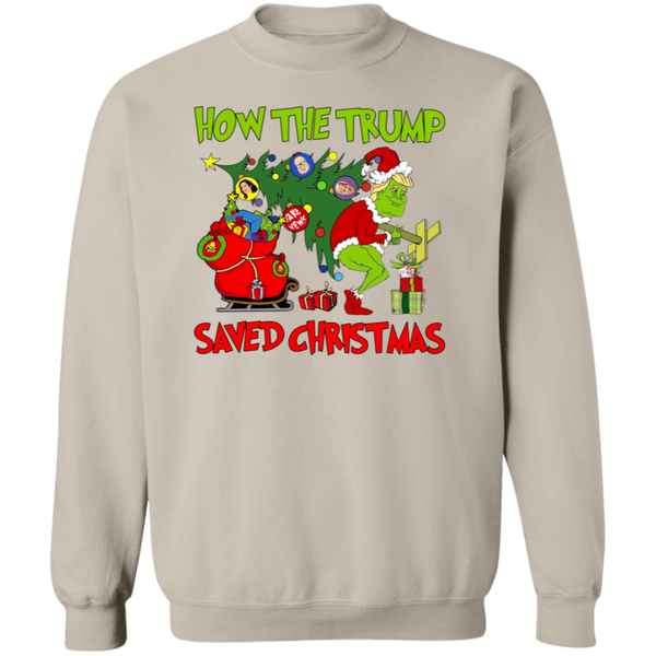 How The Trump Saved Christmas Sweatshirt