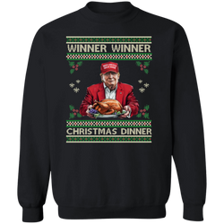 Winner Winner Trump Christmas Dinner Sweatshirt