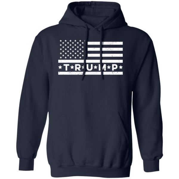 Trump Flag Black Hoodie