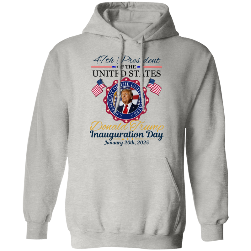 47th US President Inauguration White Hoodie