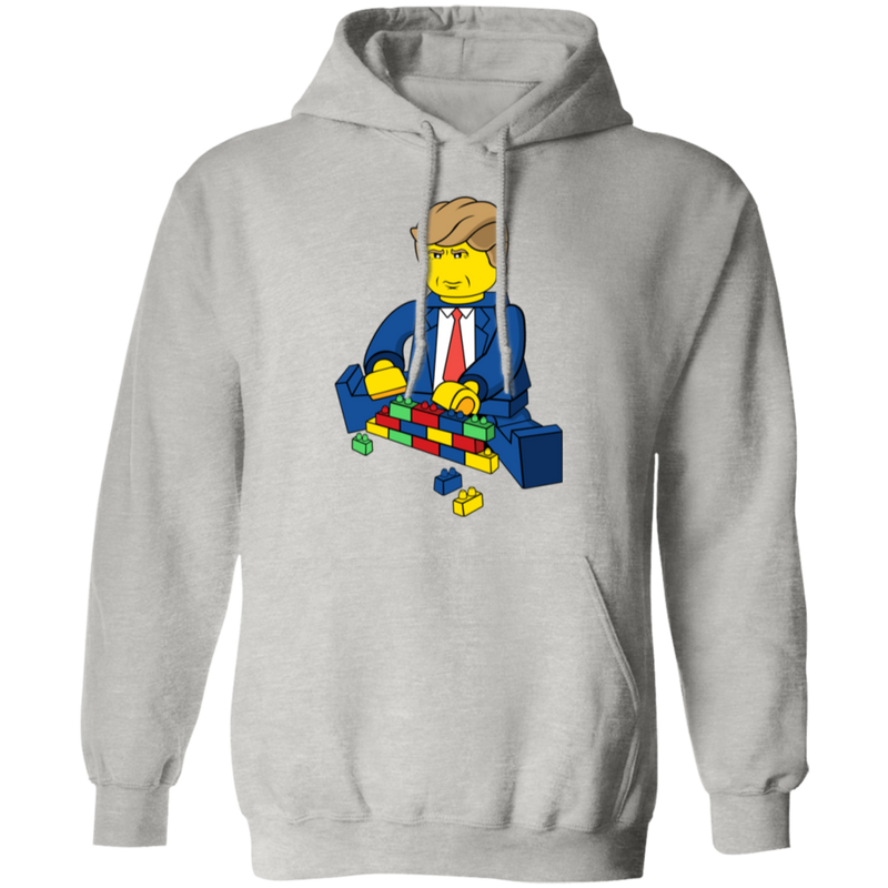 Trump Build A Wall Toy Brick Hoodie