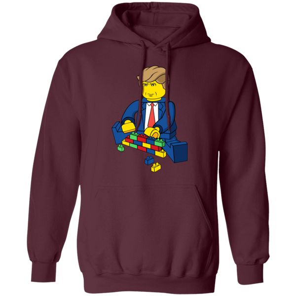 Trump Build A Wall Toy Brick Hoodie