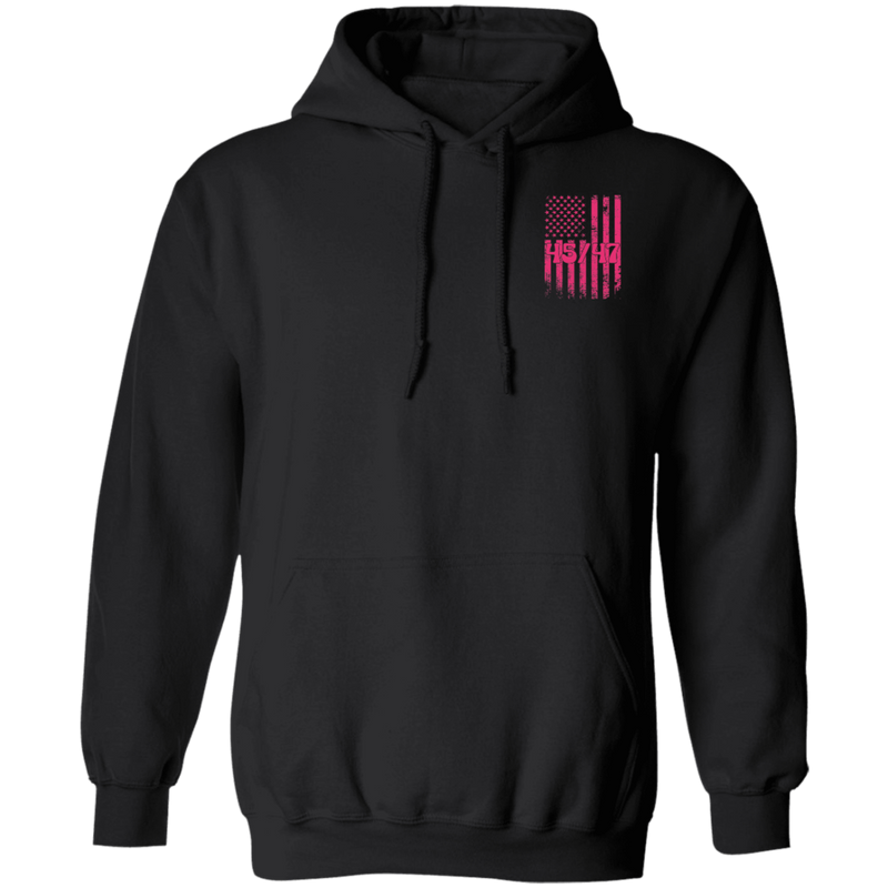 Trump 2024 MAGA Pink Flag Hoodie