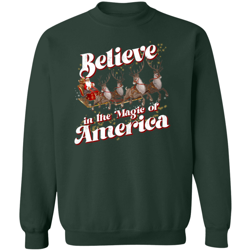 Believe In The Magic Of America Sweatshirt