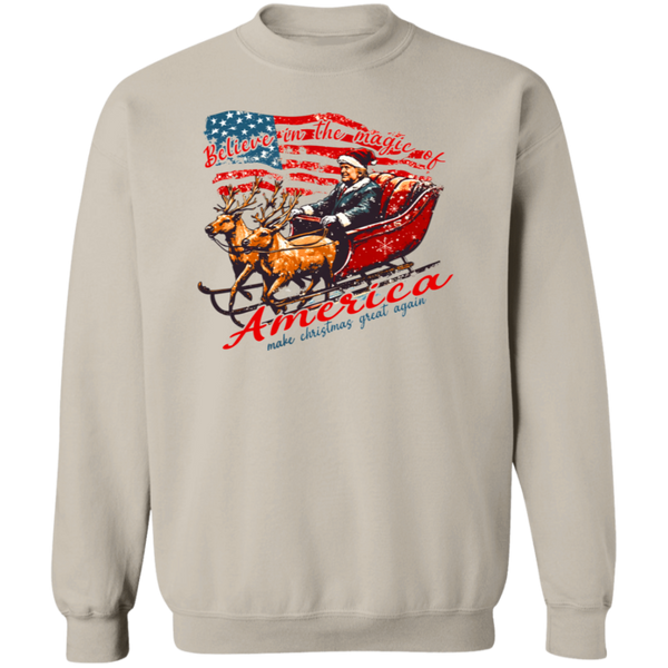 Believe In The Magic Of America Sweatshirt