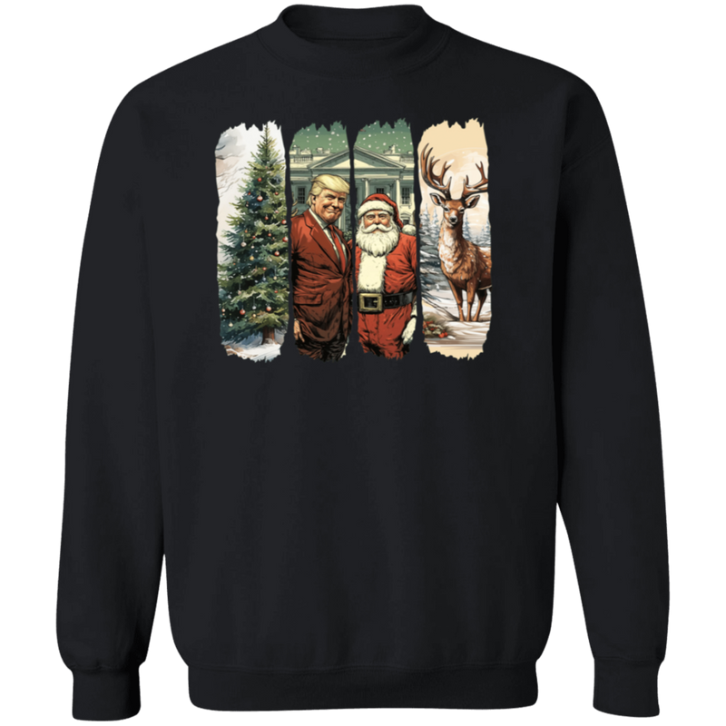 I'll Be Home for Christmas Sweatshirt - 7