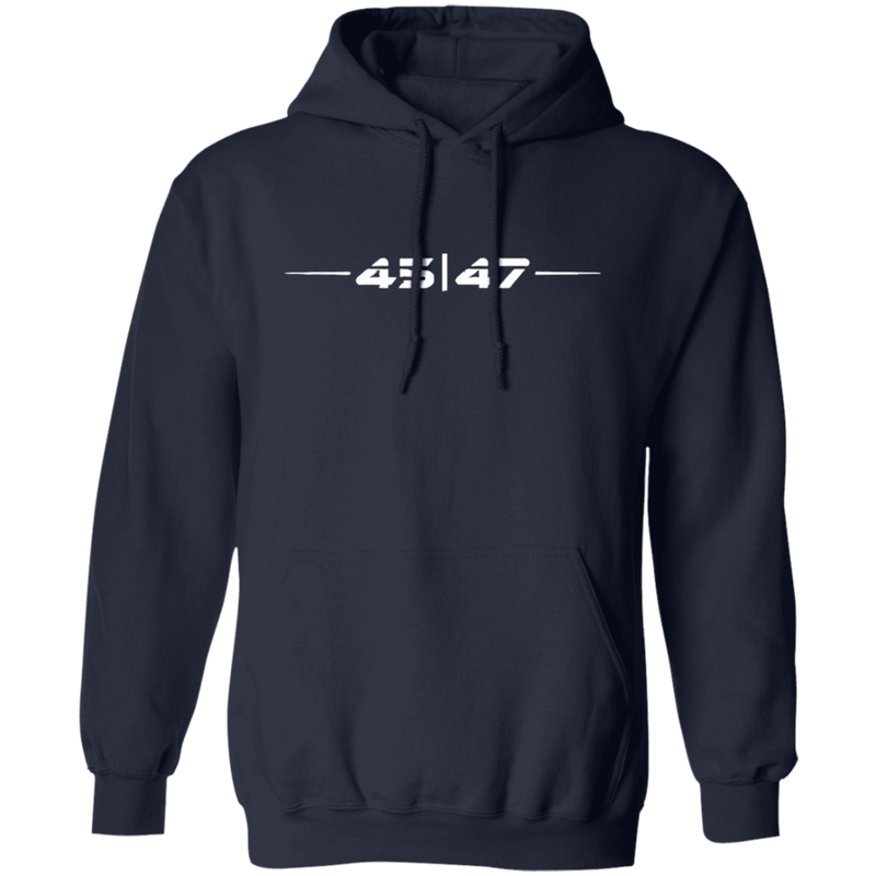 Trump 45 47 Retro Futuristic Hoodie