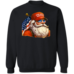 Trump Santa Make America Great Sweatshirt