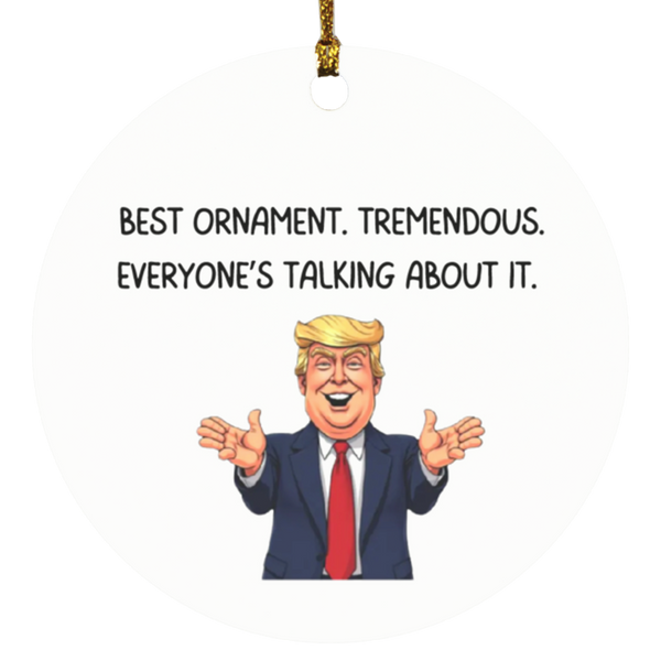 Everyone’s Talking About It Ornament