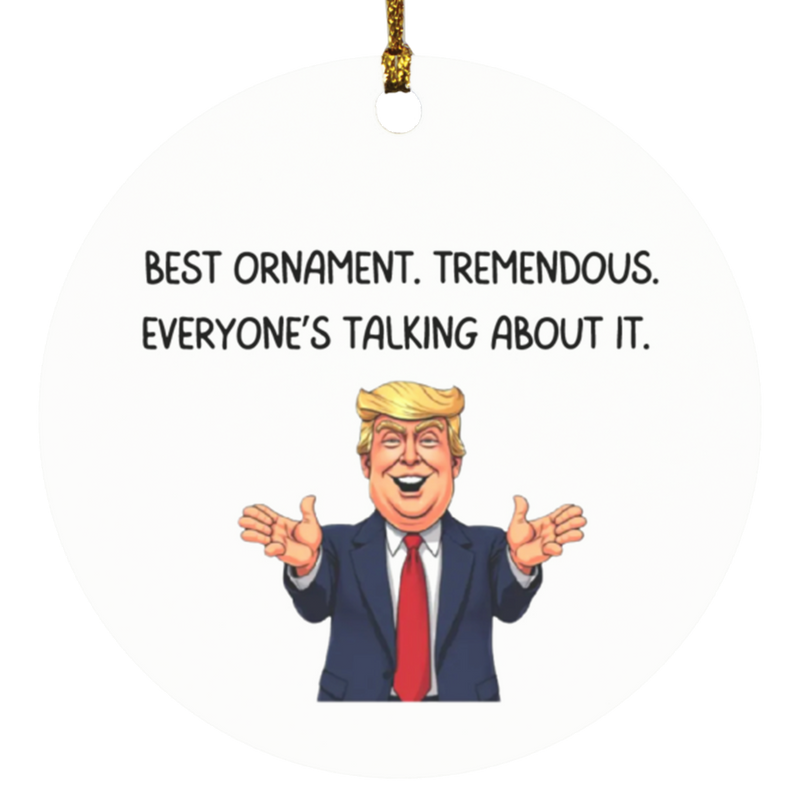 Everyone’s Talking About It Ornament