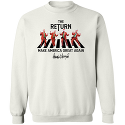 Trump Dance The Return Christmas Sweatshirt