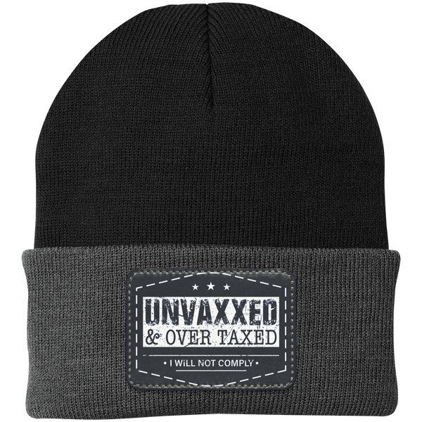 Unvaxxed & Overtaxed Beanie