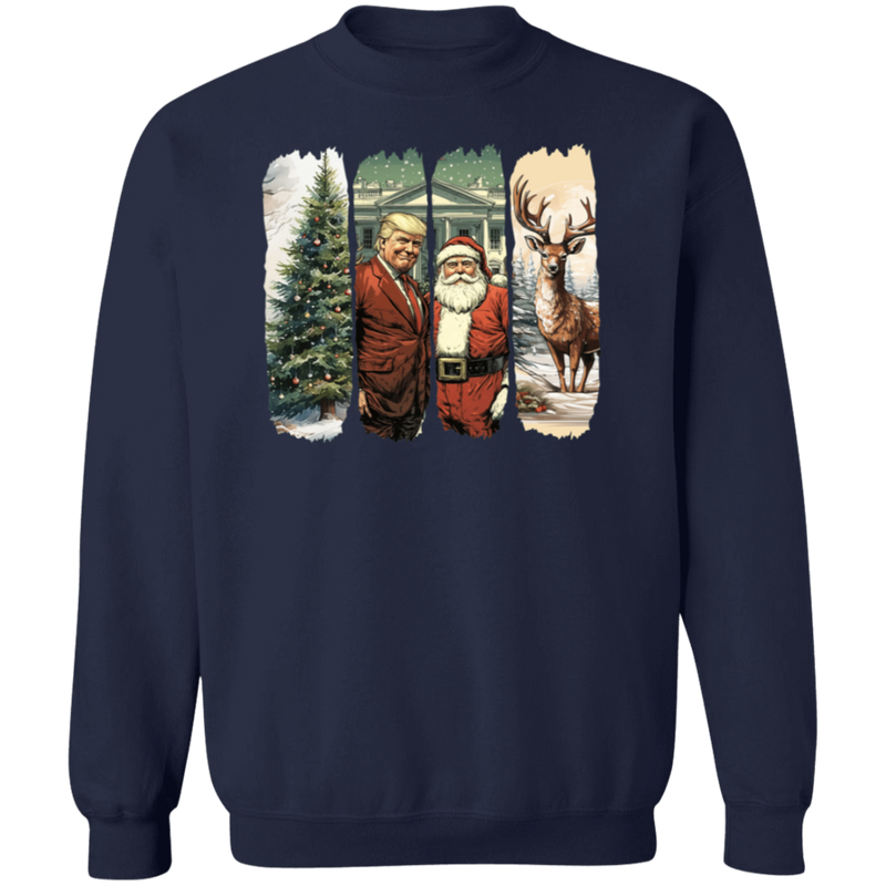 I'll Be Home for Christmas Sweatshirt - 7