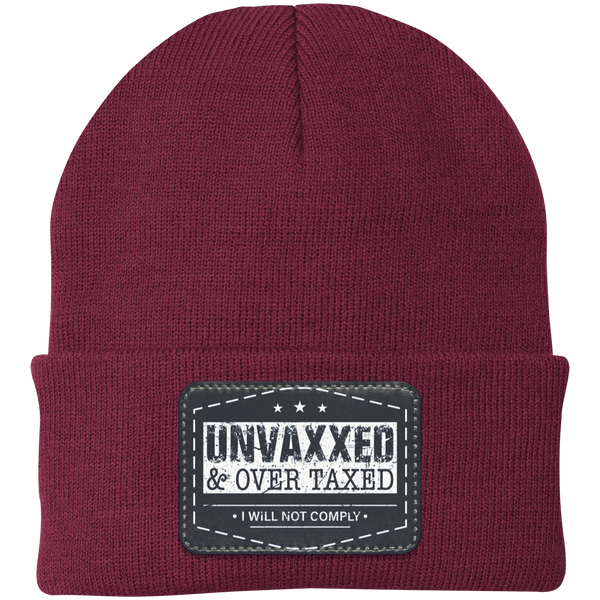 Unvaxxed & Overtaxed Beanie