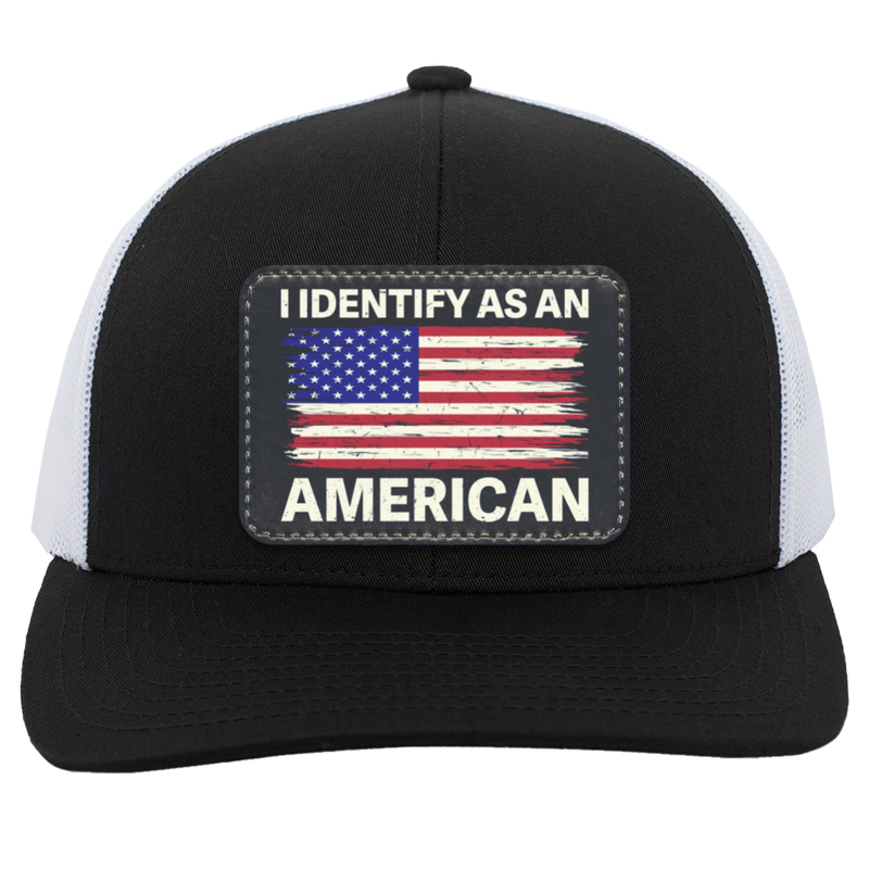 Identify As An American Trucker Hat