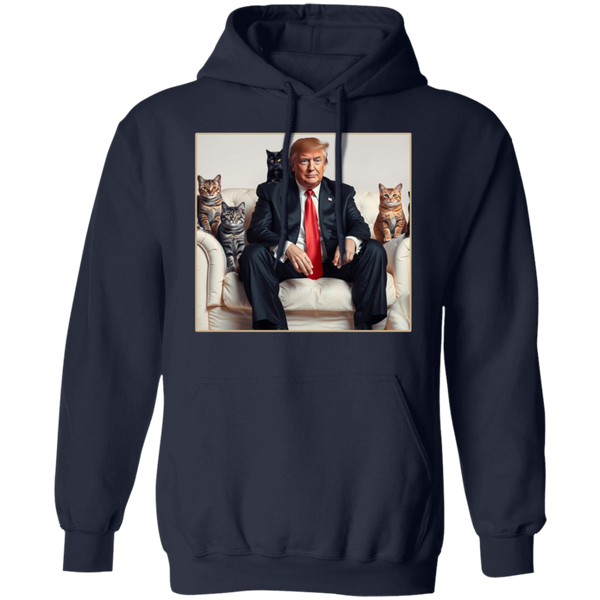 Trump Funny Cat Lover Hoodie