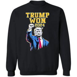 Trump Won 2024 Sweatshirt - 3