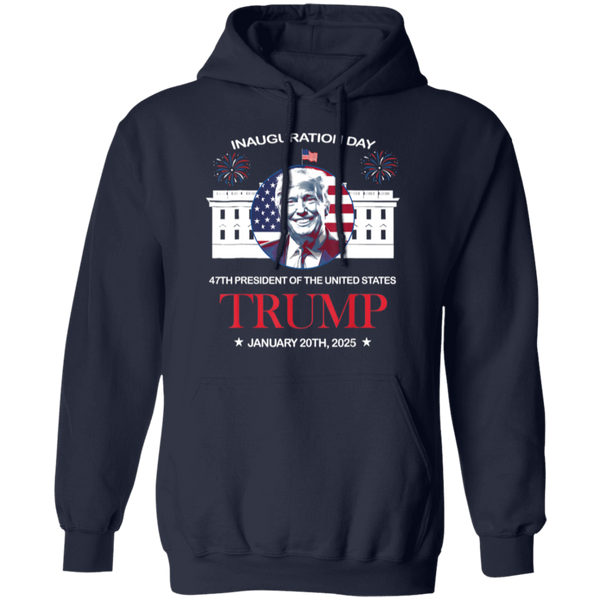 Inauguration Day 47th President Of United States Trump Hoodie