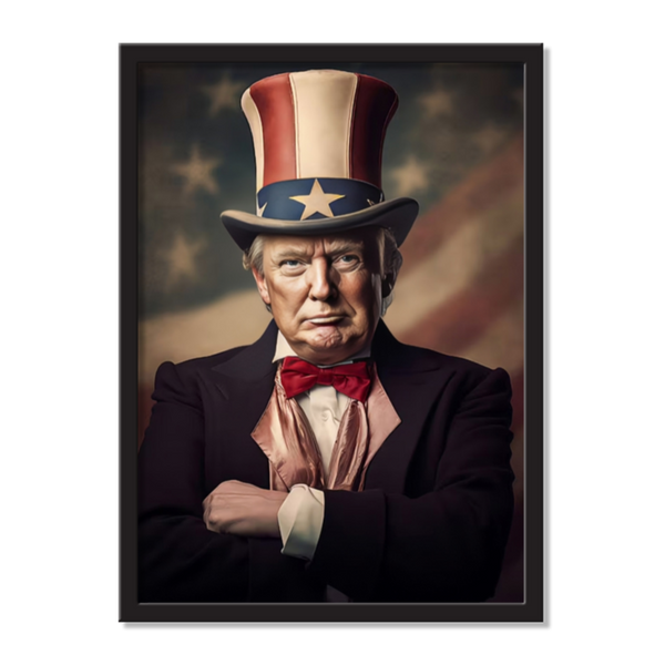 Donald Trump As Uncle Sam Poster