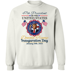 47th US President Inauguration White Sweatshirt