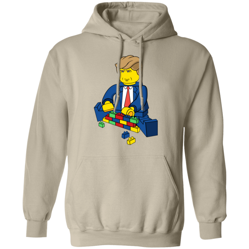 Trump Build A Wall Toy Brick Hoodie