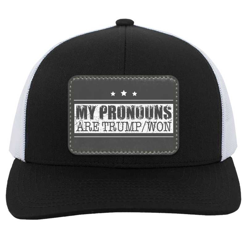 My Pronouns Are Trump/ Won Trucker Hat