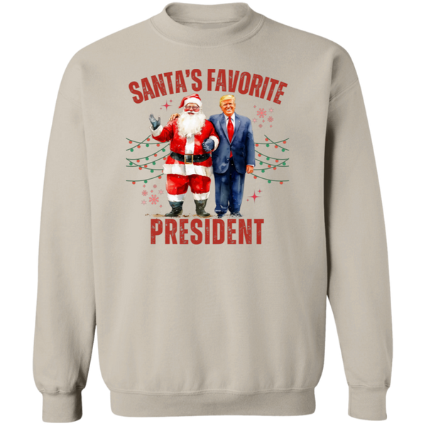 Santa's Favorite President Sweatshirt