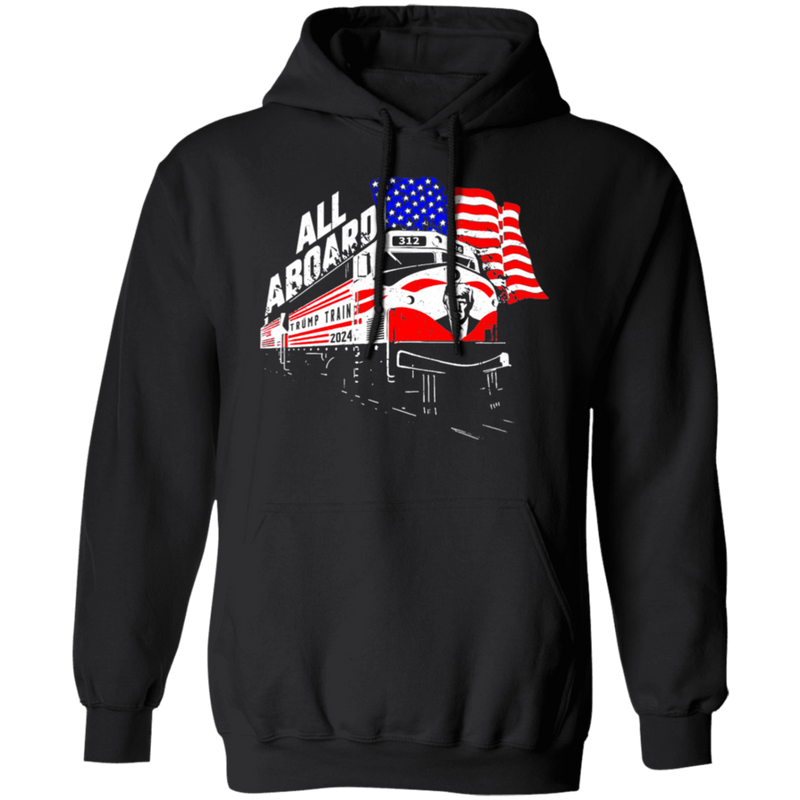 Trump Train All Aboard Hoodie