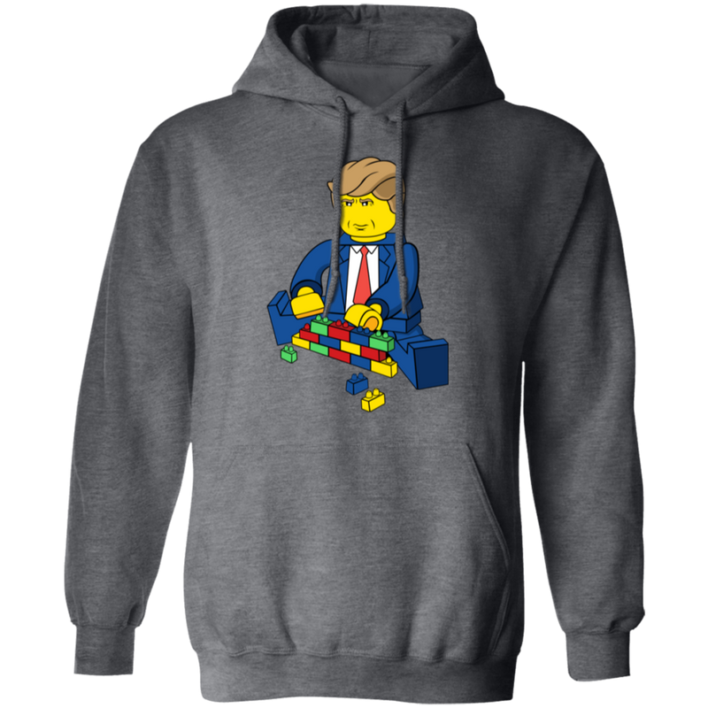 Trump Build A Wall Toy Brick Hoodie