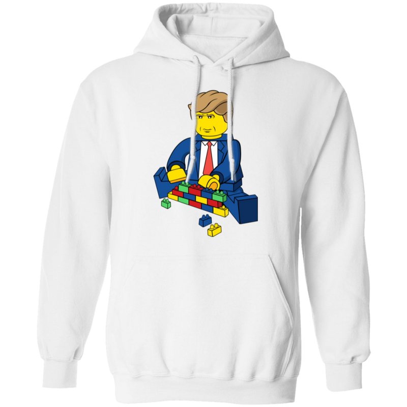 Trump Build A Wall Toy Brick Hoodie