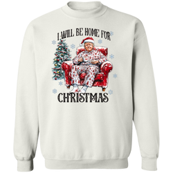 I'll Be Home For Christmas Sweatshirt - 9