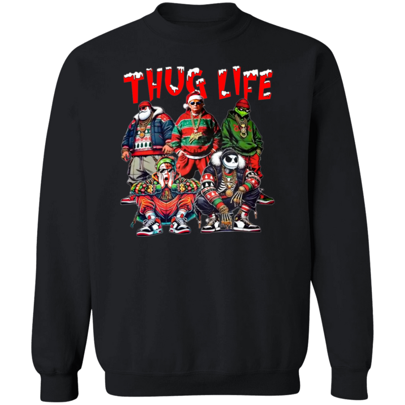 Thug Life Trump Christmas Sweatshirt