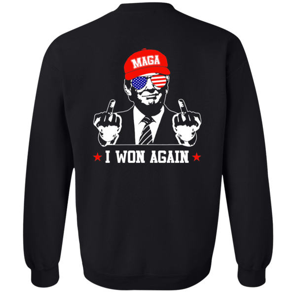 Trump MAGA I Won Again Sweatshirt