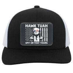 Hawk Tuah Trump Trucker Hat