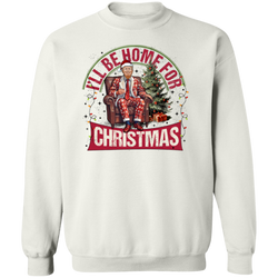 I'll Be Home For Christmas Sweatshirt - 6