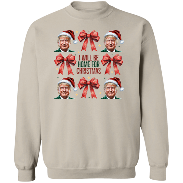 I'll Be Home For Christmas Sweatshirt - 5