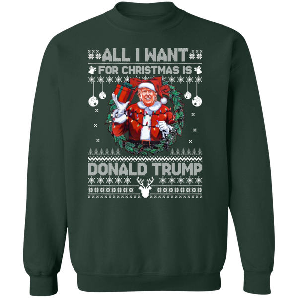 All I Want For Christmas Is Donald Trump Sweatshirt