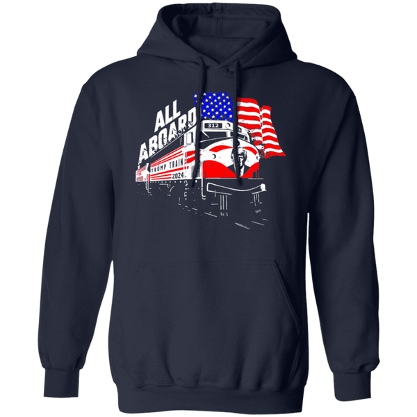 Trump Train All Aboard Hoodie